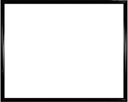 Homedecoration Biggy – Fotolijst – Fotomaat –  55 x 75 cm – Kunststof – Hoogglans zwart