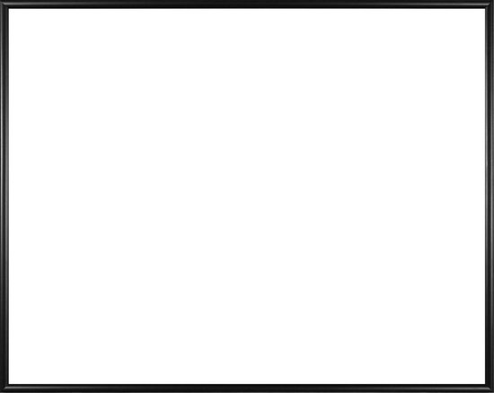 Homedecoration Easy - Cadre photo - Format photo 56x64 cm - Plastique - Noir mat