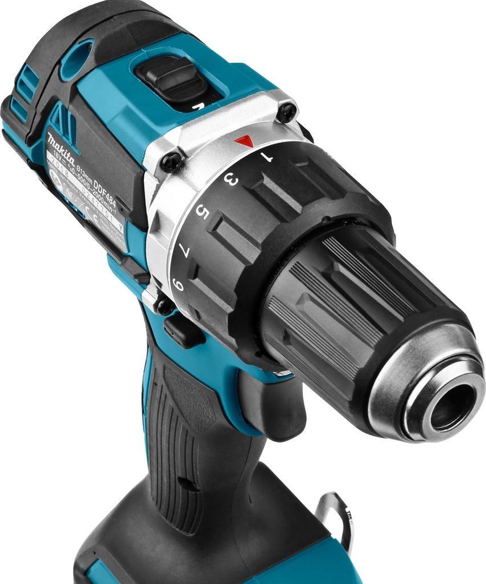 Makita DDF484ZJ Accuboormachine - 18V Li-ion thumbnail 3