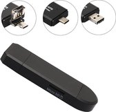 USB multifunctionele kaart lezer - Micro SD , SD , 4 in 1 en type C