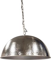 Van de Heg - Hanglamp Hammered Big - Zilver - E27 - IP20 - Dimbaar > lampen hang | hanglamp eetkamer | lamp