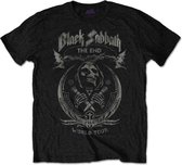 Black Sabbath Heren Tshirt -XL- The End Mushroom Cloud Zwart