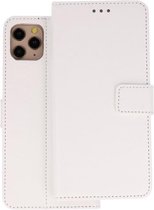 Booktype Telefoonhoesjes - Bookcase Hoesje - Wallet Case -  Geschikt voor iPhone 11 Pro - Wit