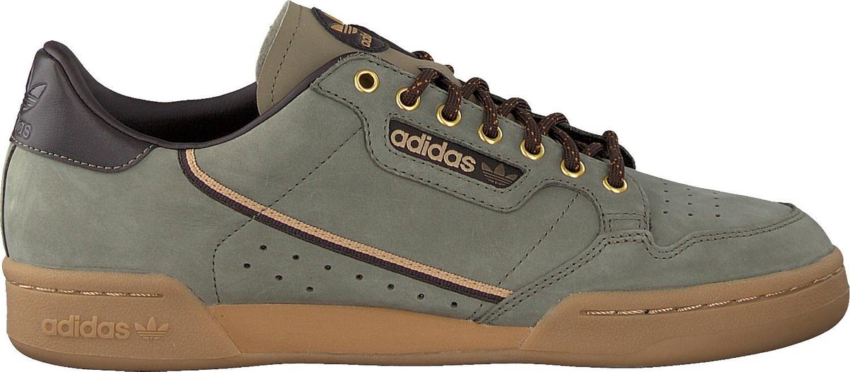 Adidas Heren Sneakers Continental 80 Men - Groen - Maat 42 | bol.com