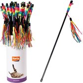 Cat dangler tube rainbow tails 1 pcs, 70cm assortment, (ce)