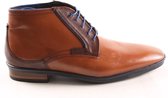 Floris van Bommel Mannen Leren 30016743 / Herenschoenen  10703 - Cognac - Maat 43+