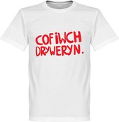 Cofiwch Dryweryn T-Shirt - Wit - XS