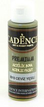 Cadence Premium acrylverf (semi mat) Walnoot groen 01 003 8010 0070  70 ml
