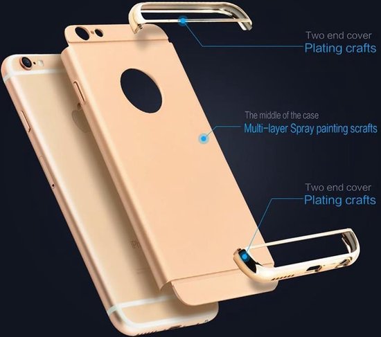 Luxe en or pour iPhone 6 / 6s Coque de protection en TPU ultra-mince