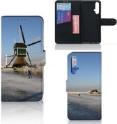 Huawei Nova 5T | Honor 20 Flip Cover Schaatsers Friesland