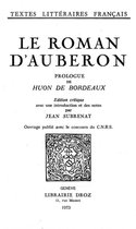 Textes littéraires français - Le roman d'Auberon