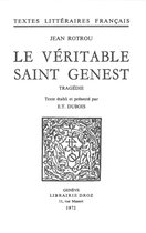 Textes littéraires français - Le véritable Saint Genest