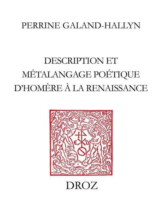 Travaux d'Humanisme et Renaissance - Le Reflet des fleurs - cover