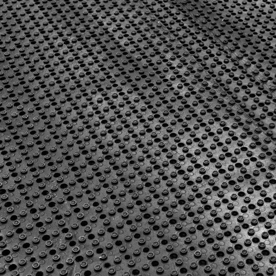 Rubber ringmat op rol - Dikte 10 mm - Breedte 183 cm per strekkende meter |  bol.com