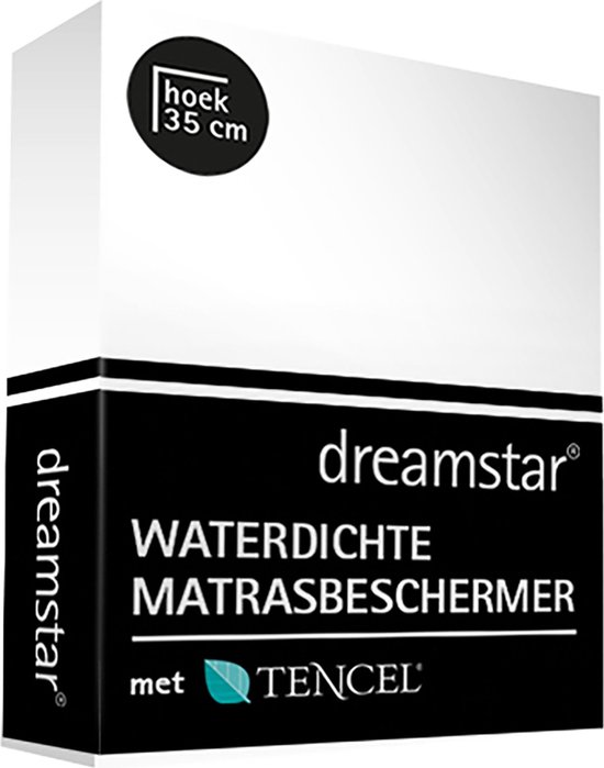 Dreamstar Waterdichte Matrasbeschermer Tencel 90x220