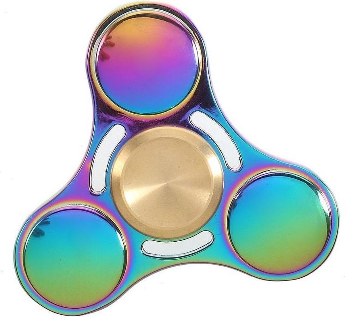 Fidget Spinner Multi color Tri Spinner 2 stuks