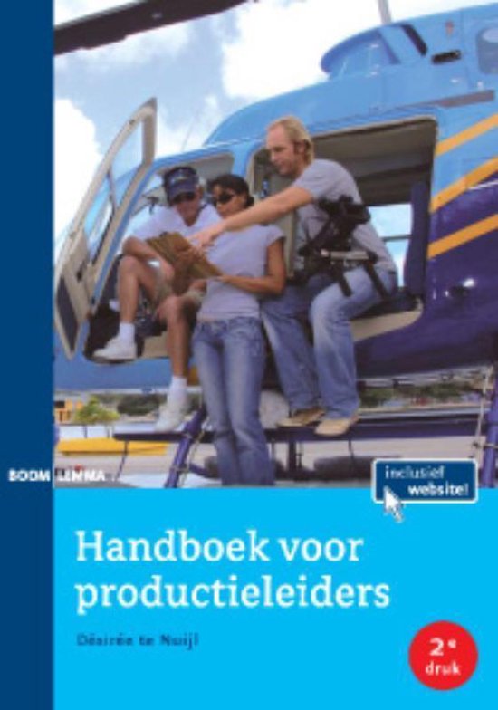 Cover van het boek 'Handboek voor productieleiders' van Desiree te Nuijl