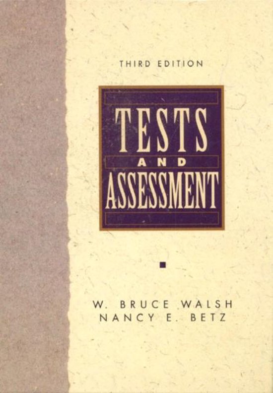 Tests and Assessment - cover