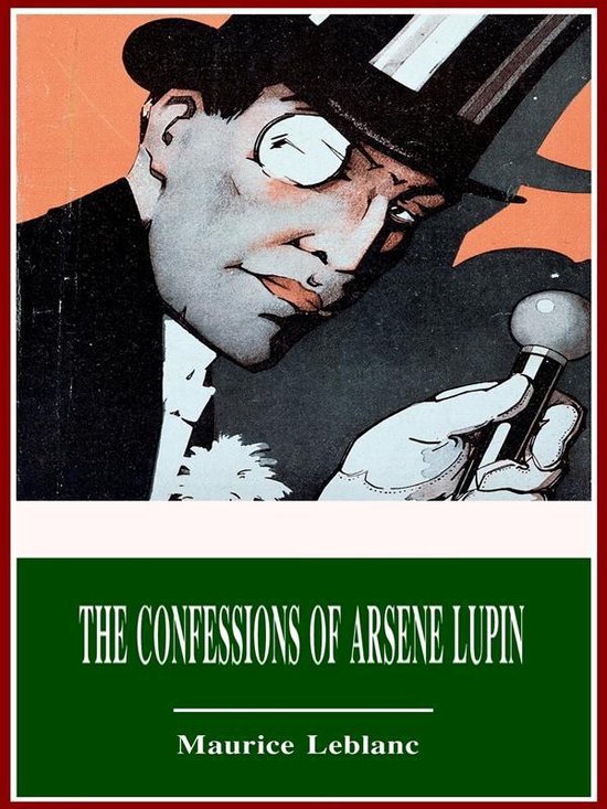 The Confessions of Arsene Lupin - cover