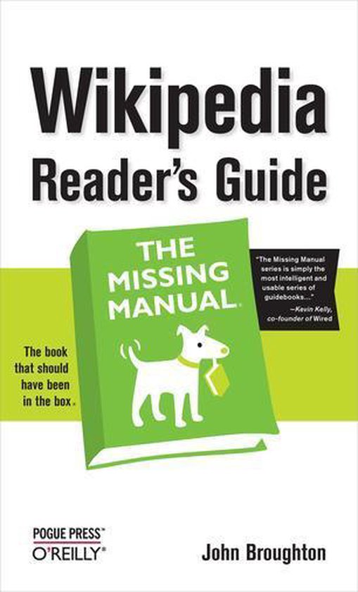 Wikipedia Reader's Guide: The Missing Manual - cover