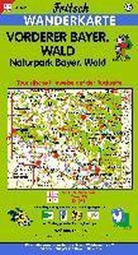 Vorderer Bayerischer Wald / Naturpark Bayerischer Wald 1 : 5 ... - cover