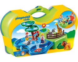 Meeneem dierentuin met waterpartij / Zoo transportable avec bassins aquatiques