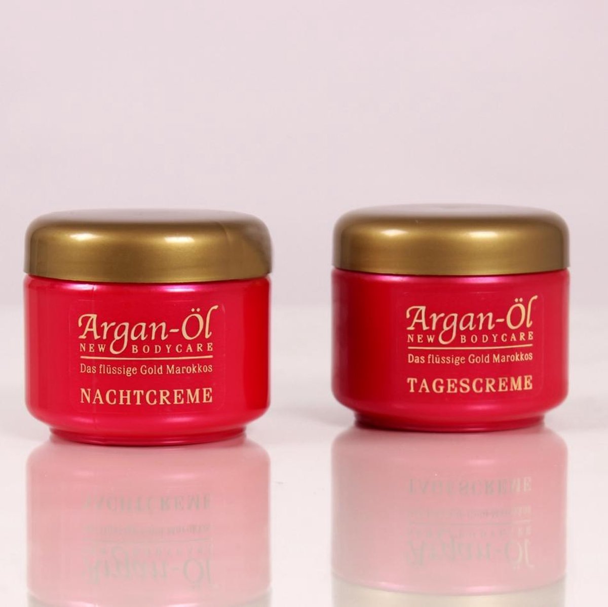 Set dagcrème en nachtcrème - Argan olie - Marokkaanse Goud