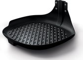 Philips Plaque de cuisson spéciale barbecue/grill pour Airfryer Noire