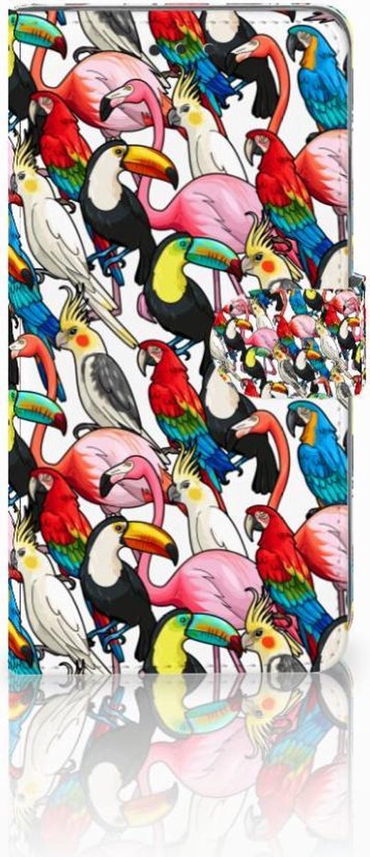 Apple iPhone Xs Max Telefoonhoesje met Pasjes Birds