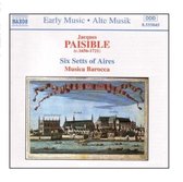 Early Music - Paisible: Six Setts of Airs / Musica Barocca