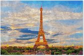 Parijs - Schilderij op Canvas - Woonkamer