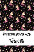 Kritzelbuch von Bente