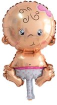 DW4Trading® Ballon geboorte 20x30cm baby girl