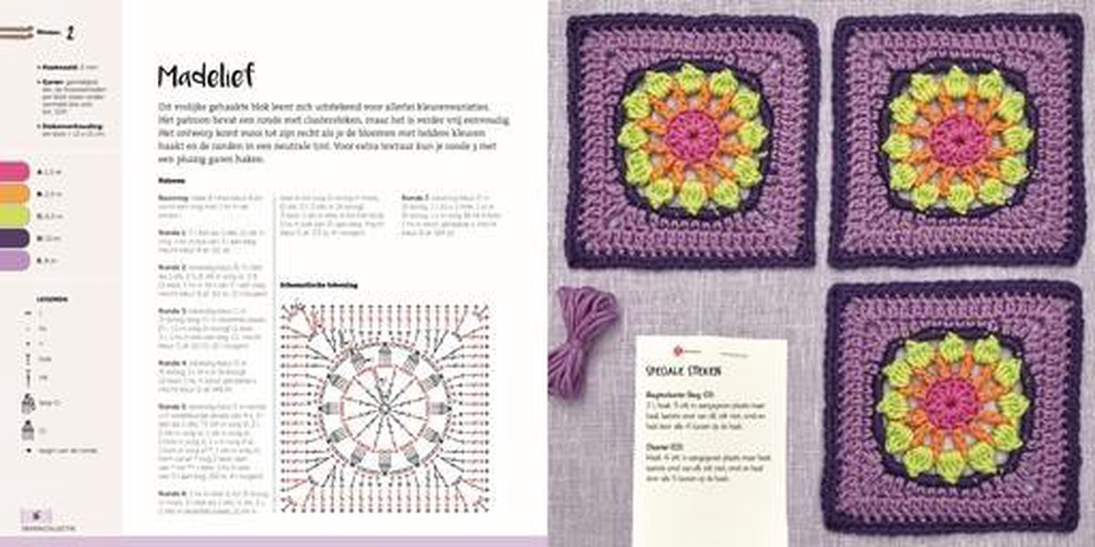 40 kleurrijke dekens om te haken, Leonie Morgan | 9789089988829 | Boeken |  bol
