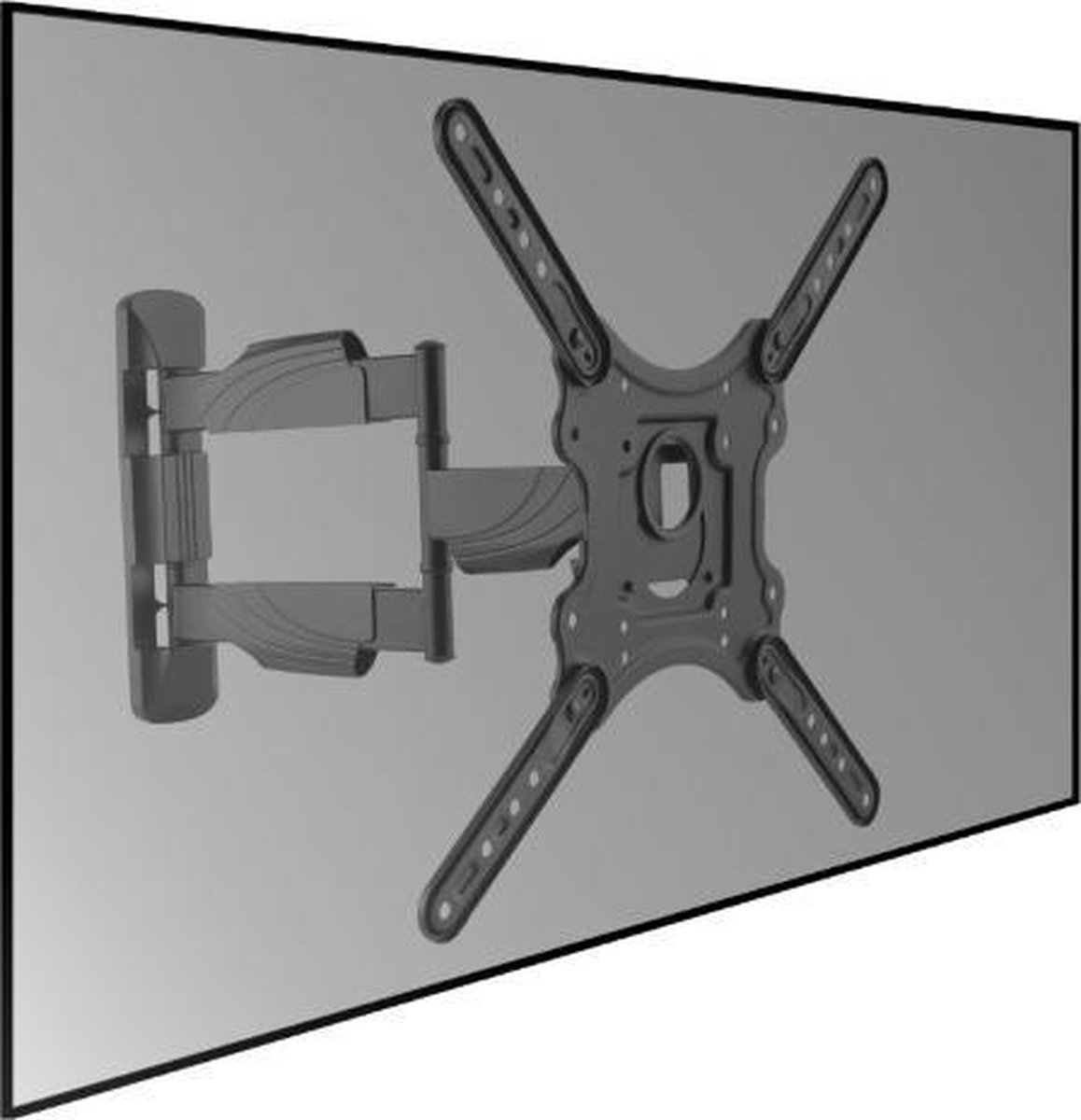 Cavus WME102 Universele TV muurbeugel - Ophangbeugel voor 23-55" TV's - max. 35kg - Full motion beugel