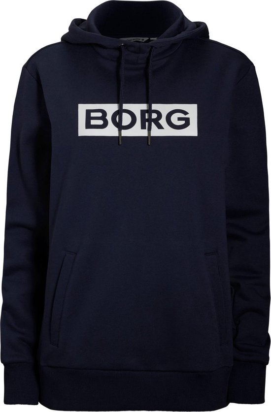 Bjorn Borg Disa dames hoody - blauw - maat S | bol.com