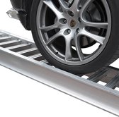 Datona® - Aluminium oprijplaat auto - 350 cm - 2 ton rijgoot rijplaat