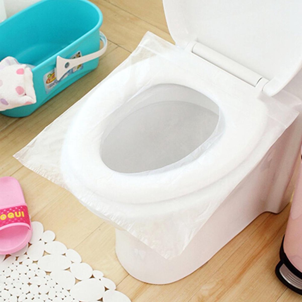 Hiden | Plastic Toiletbril Seal - Toilet - Hygiëne | 10 Stuks | bol.com