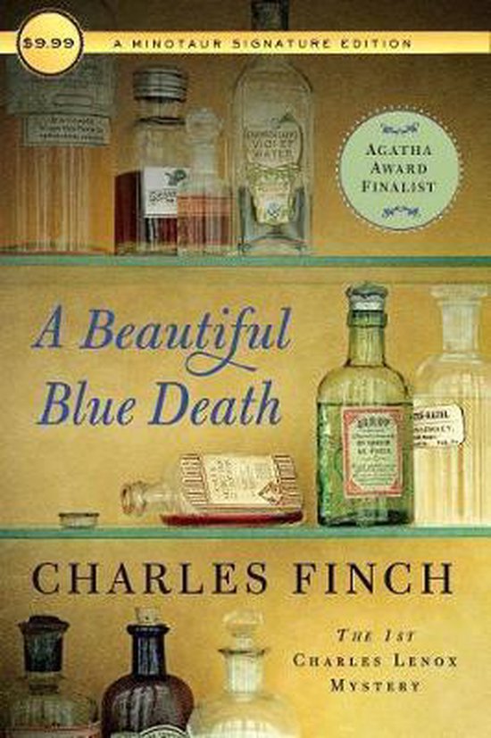 A Beautiful Blue Death The First Charles Lenox Mystery Charl ... - cover