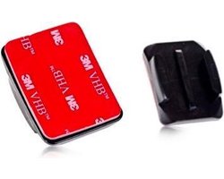Curved Adhesive Mount / Gebogen 3m Plakker voor GoPro Hero 1 2 3 4