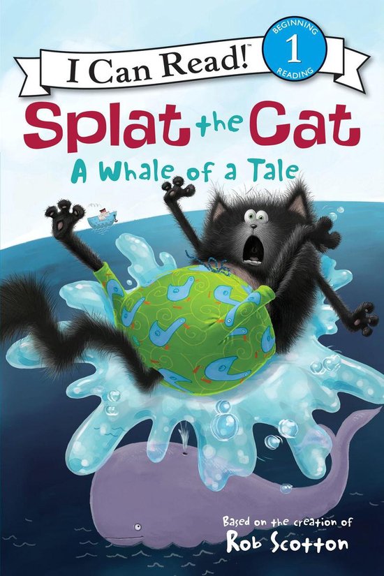 I Can Read 1 - Splat the Cat: A Whale of a Tale - cover