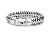 SILK Jewellery - Zilveren Armband - Bold - 391.19 - Maat 19