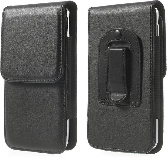 Leren flip tasje hoesje clip broekclip Iphone 6 Plus / 7 Plus | bol.com