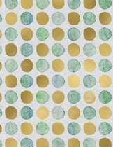 Sea Glass Dots Notebook - 5x5 Graph Paper