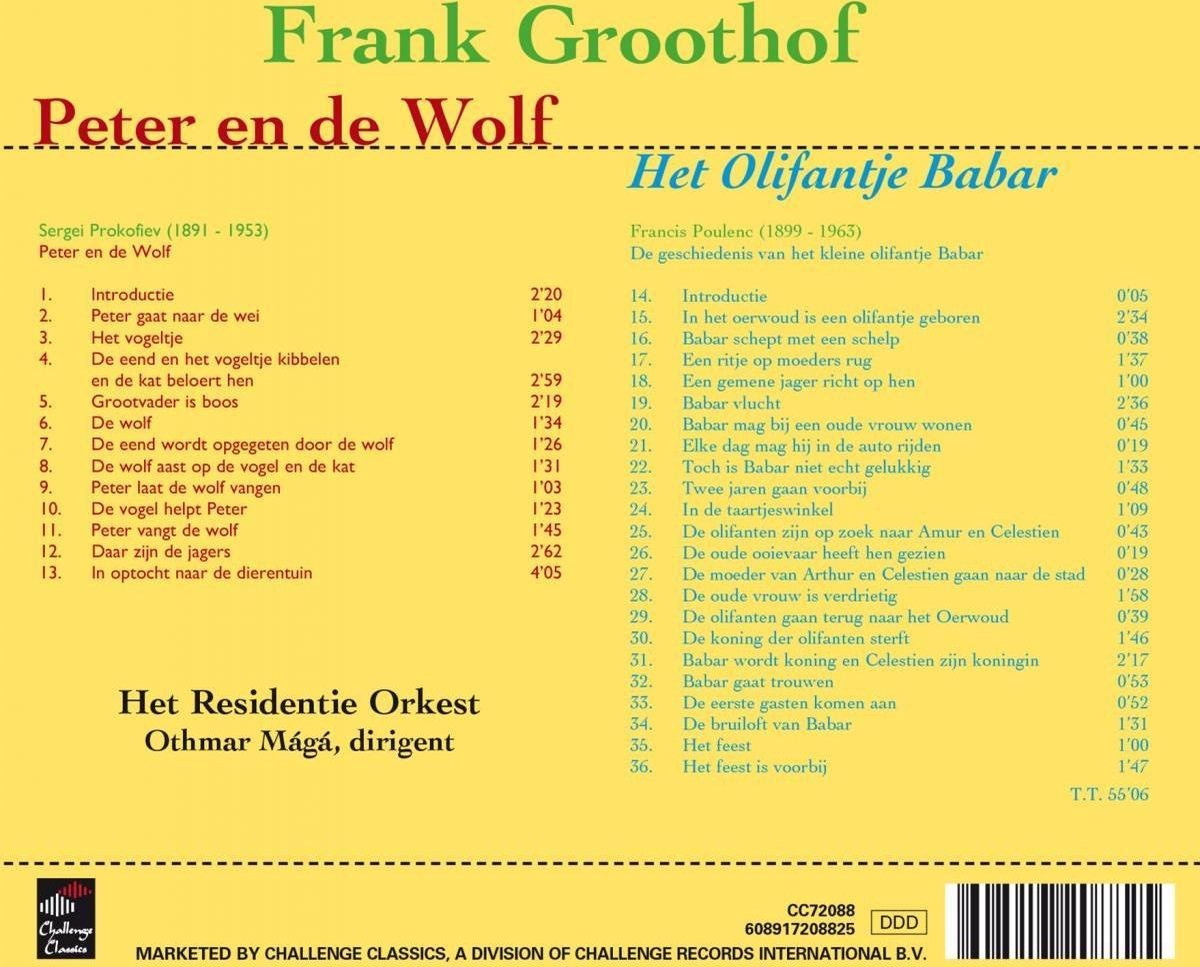 Peter En De Wolf, Frank Groothof | CD (album) | Muziek | bol.com