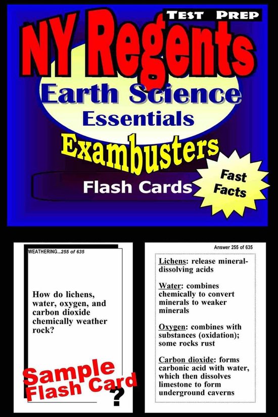 Exambusters Regents - NY Regents Earth Science Test Prep Review--Exambusters Flashcards