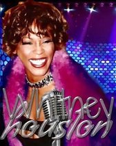 Whitney Houston Tribute Music Blank Drawing Journal