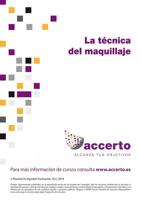 EBK ACCERTO - La técnica del maquillaje - cover