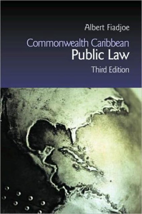 Commonwealth Caribbean Public Law 9781859416327 Albert Fiadjoe Boeken 