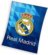 Real Madrid - Fleece - Plaid - 150x200 cm - Blauw